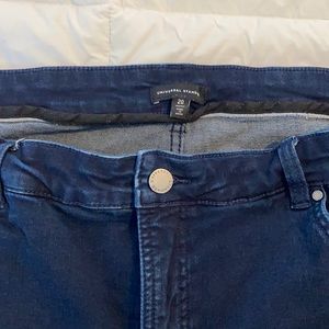 Universal Standard Seine High Rise Skinny Jeans Dark Indigo Size 20